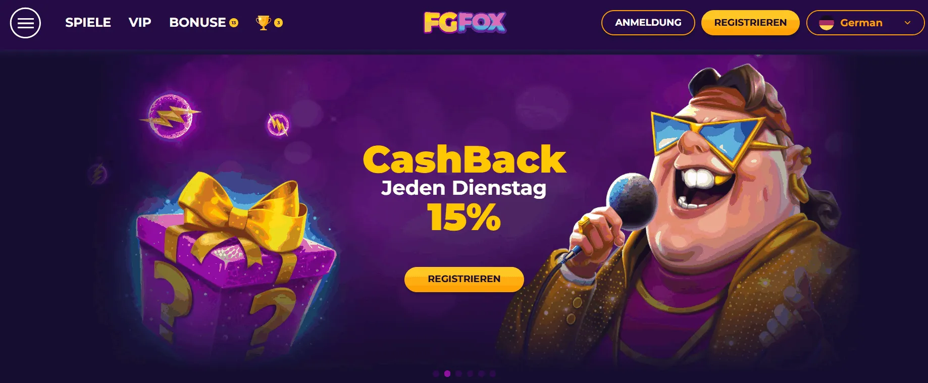 FgFox Casino Angebote FGFOX Casino Startseite